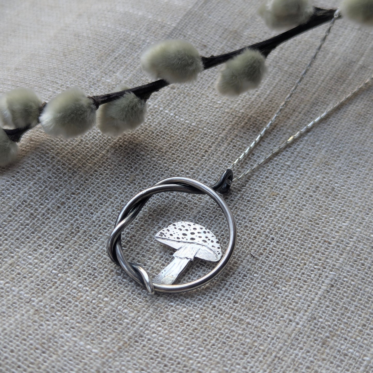 Toadstool Pendant