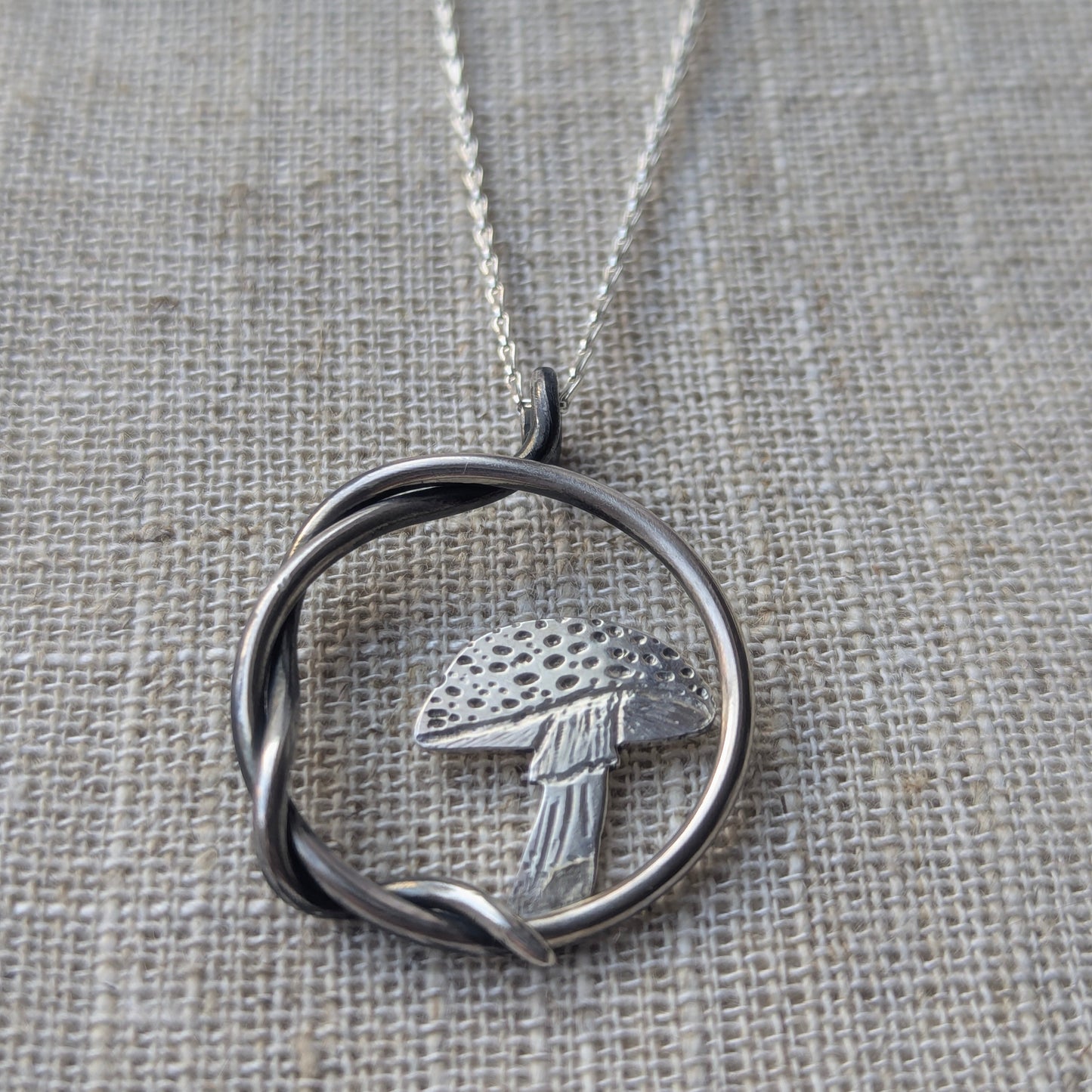 Toadstool Pendant