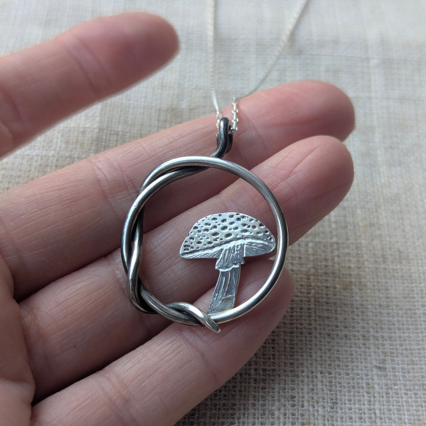 Toadstool Pendant