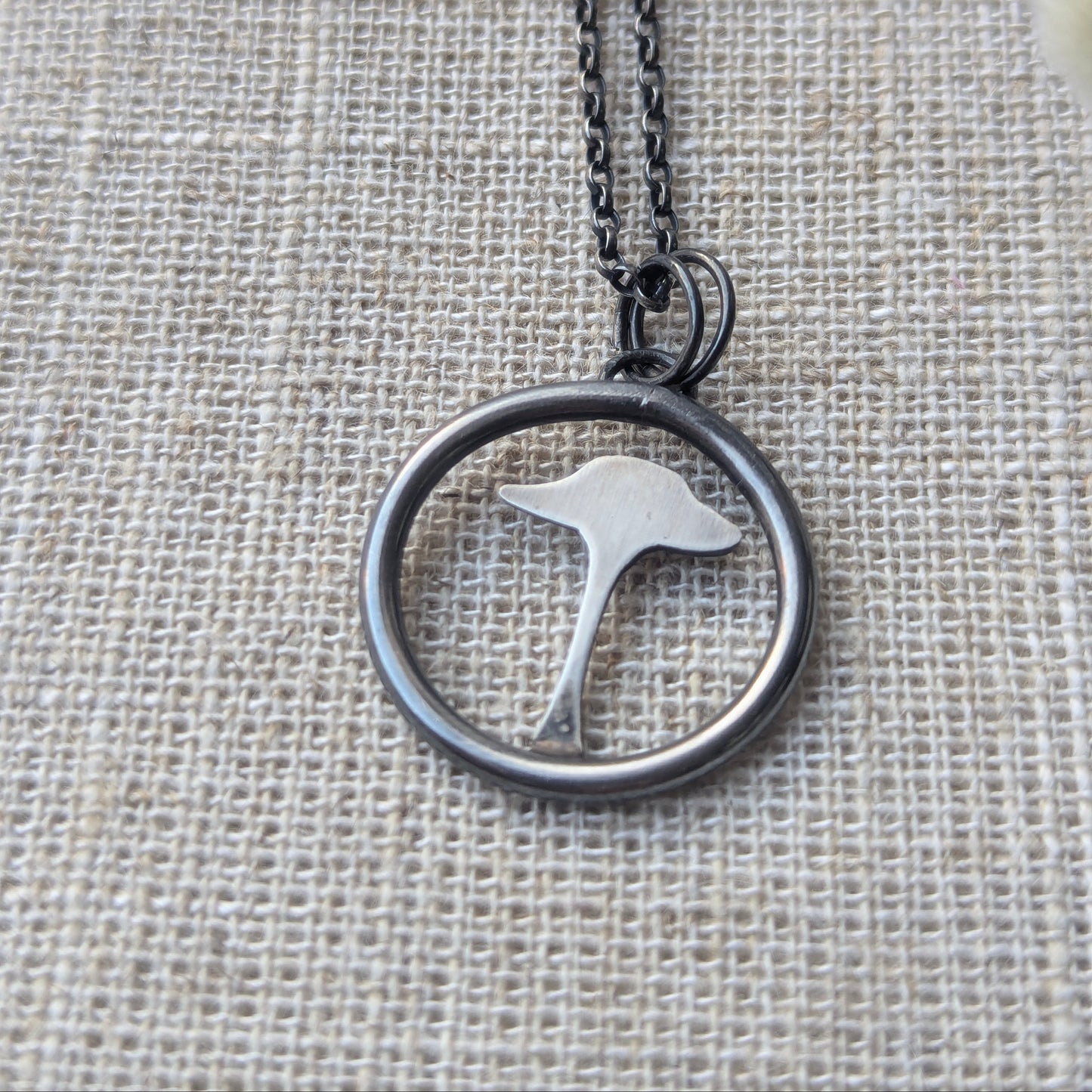 Circle Toadstool Pendant