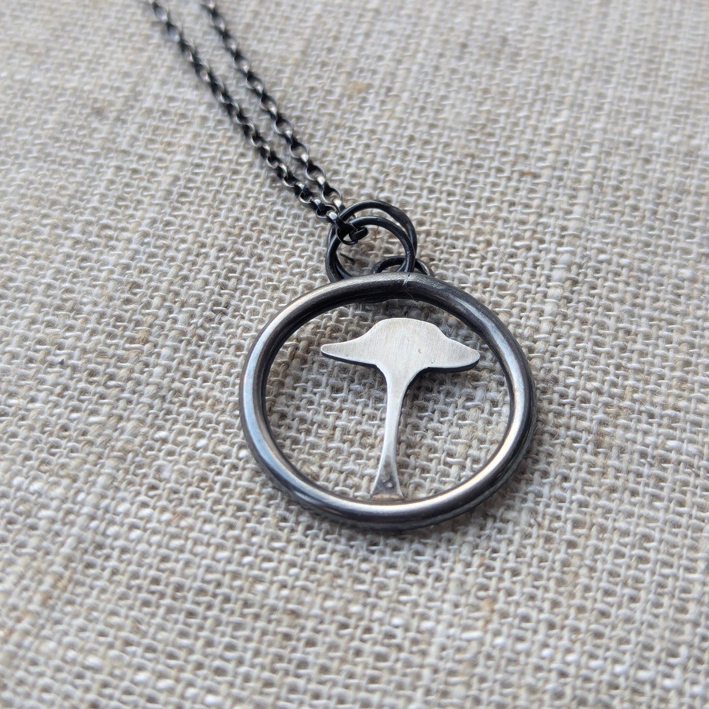Circle Toadstool Pendant