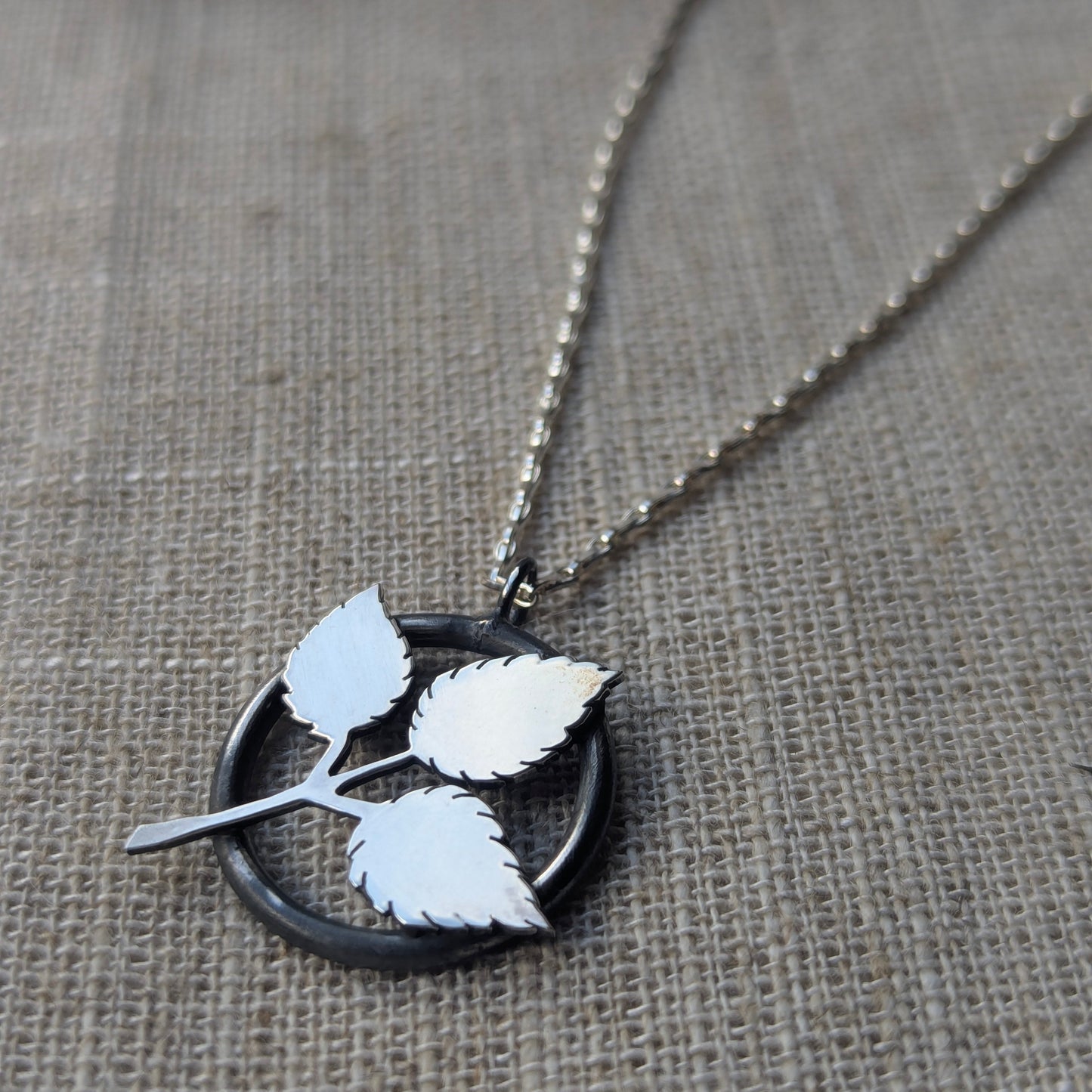 Rose Leaf Pendant