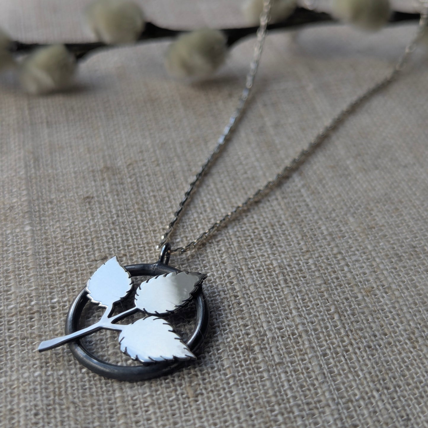 Rose Leaf Pendant