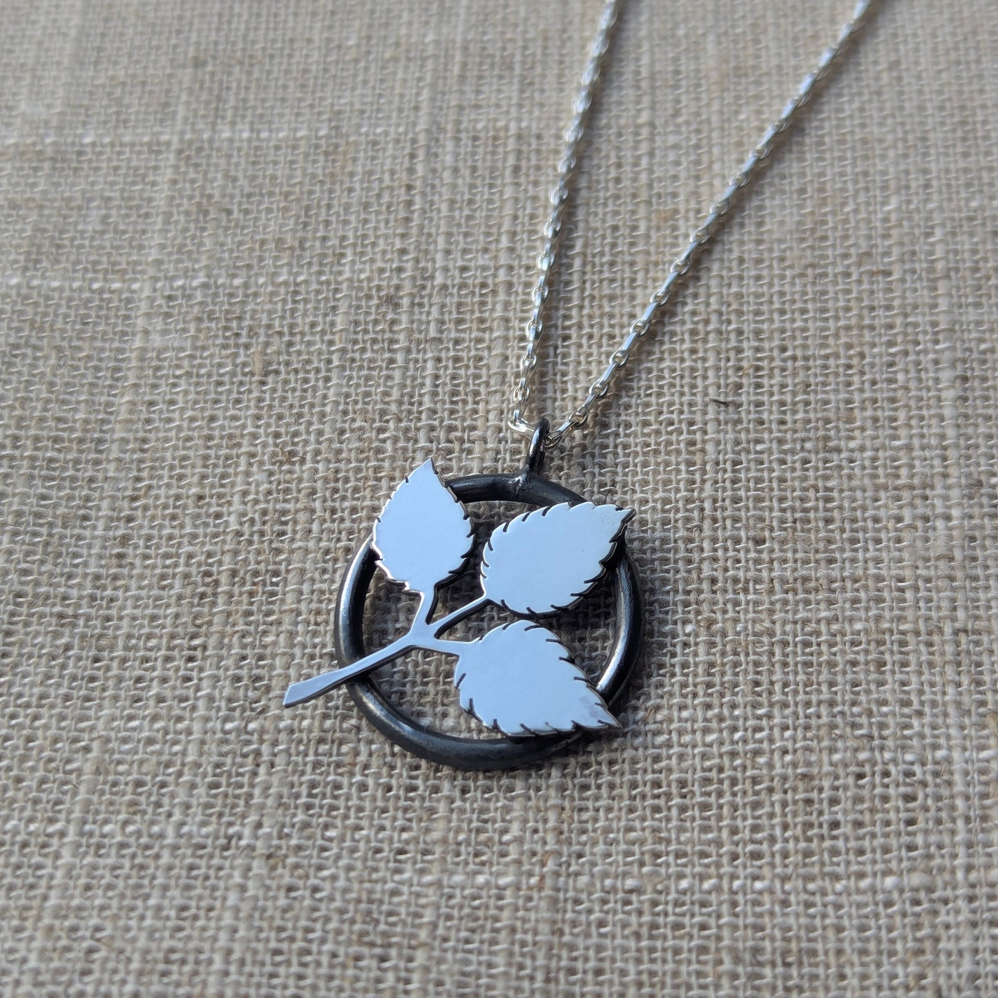 Rose Leaf Pendant