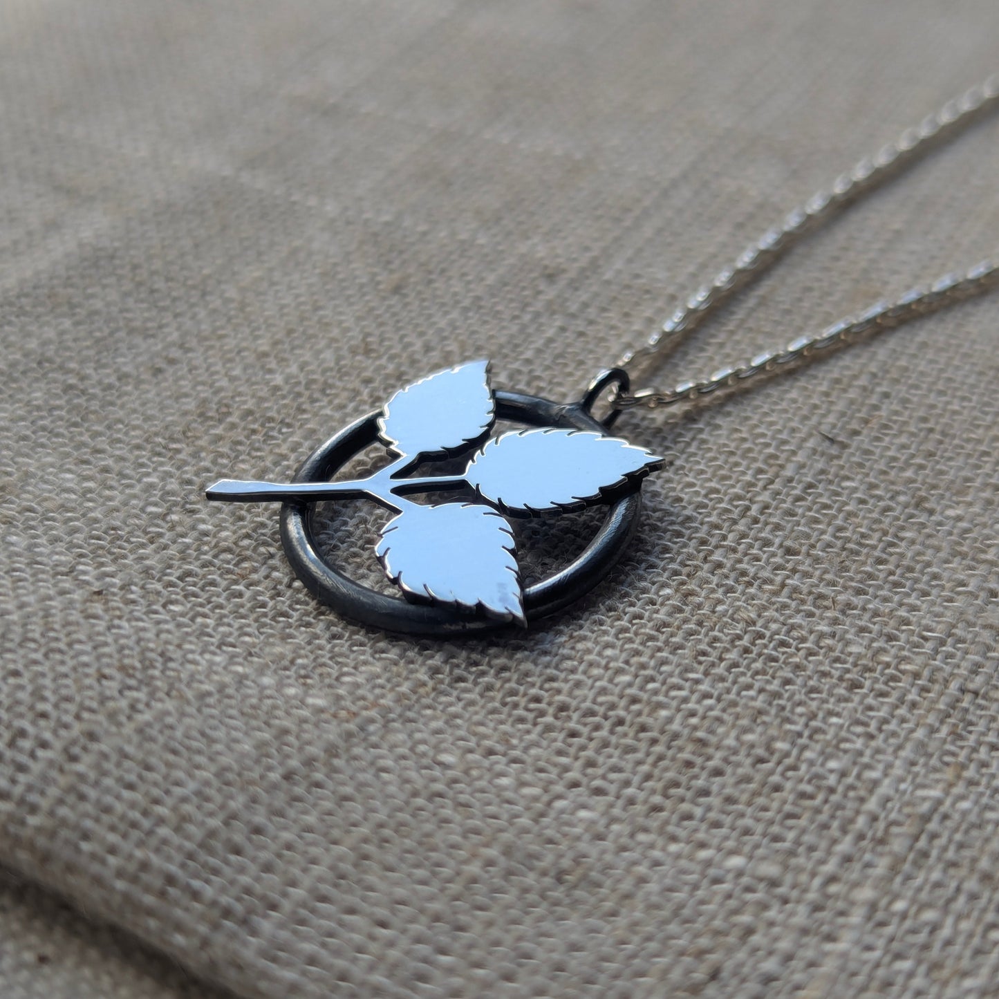 Rose Leaf Pendant