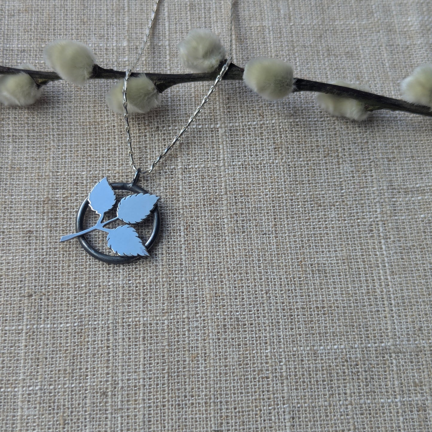 Rose Leaf Pendant