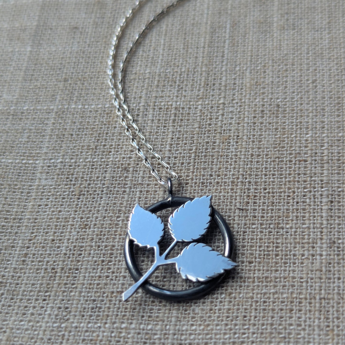 Rose Leaf Pendant