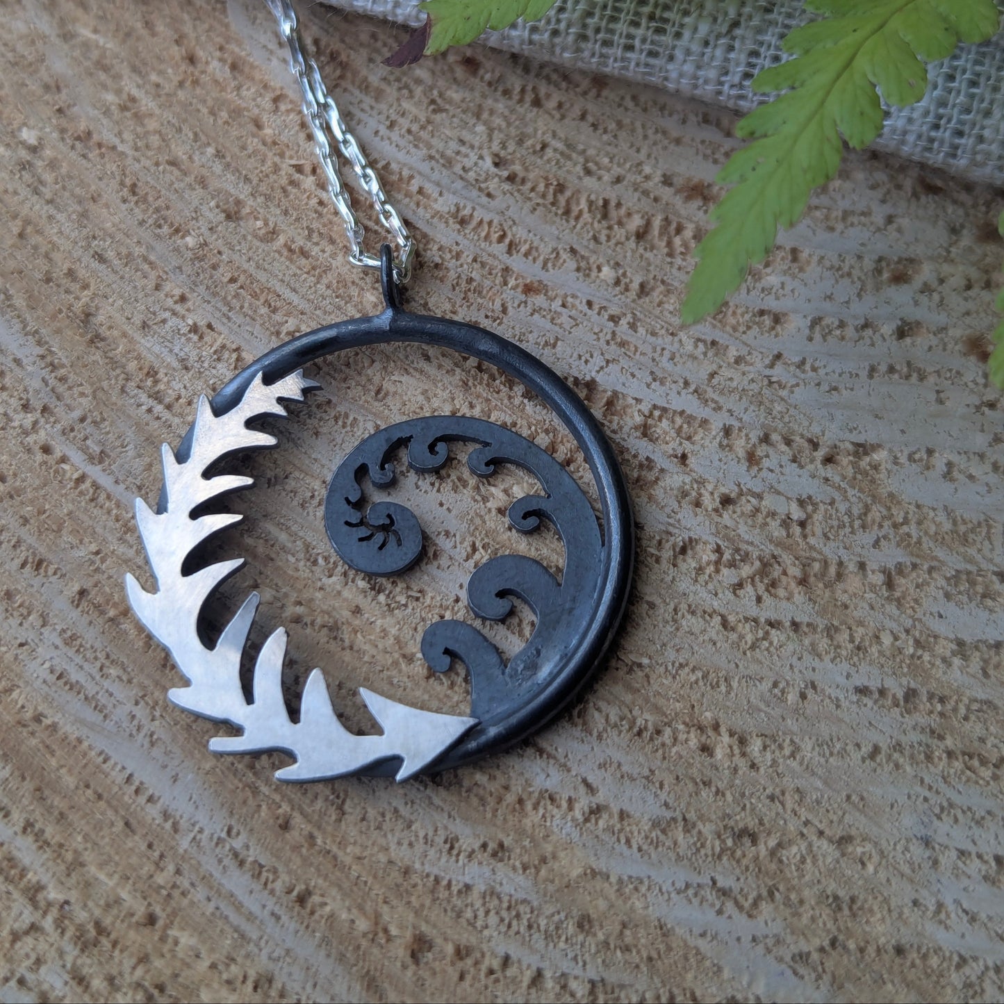 Unfurling Fern Pendant