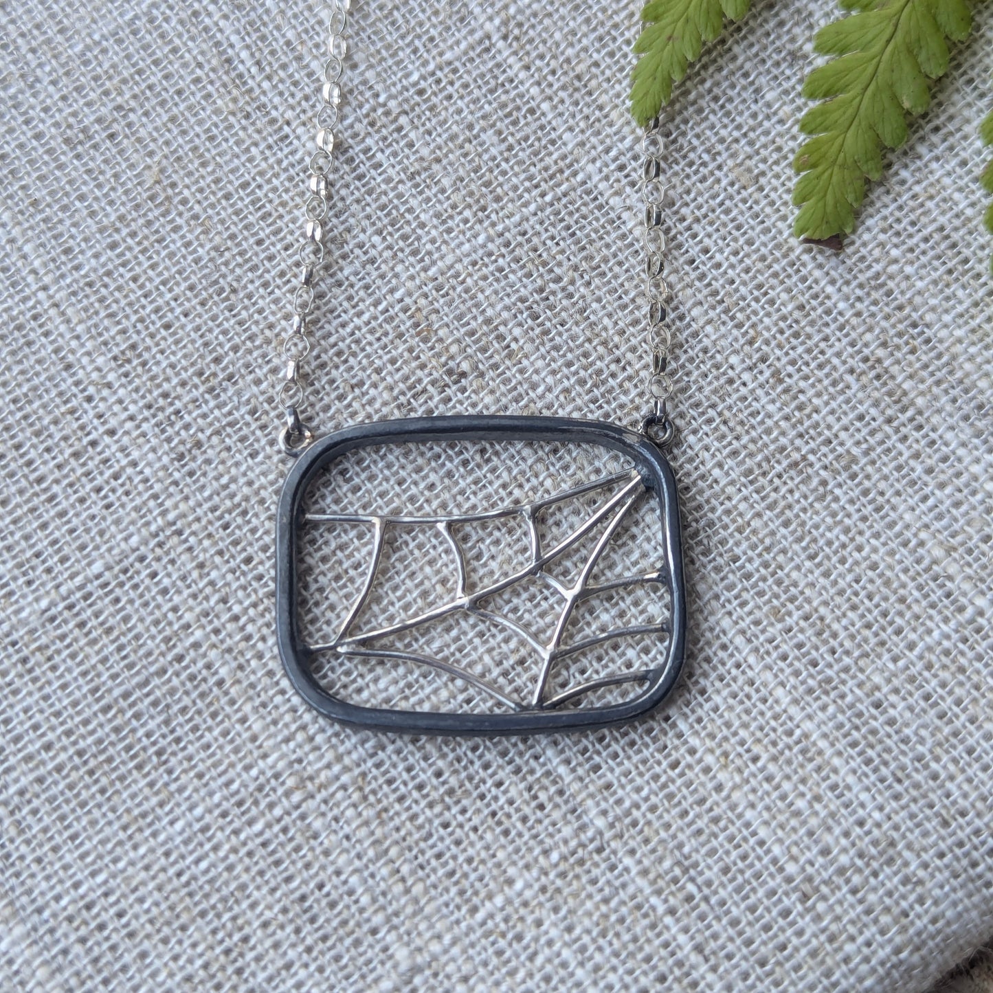Cobweb Necklace