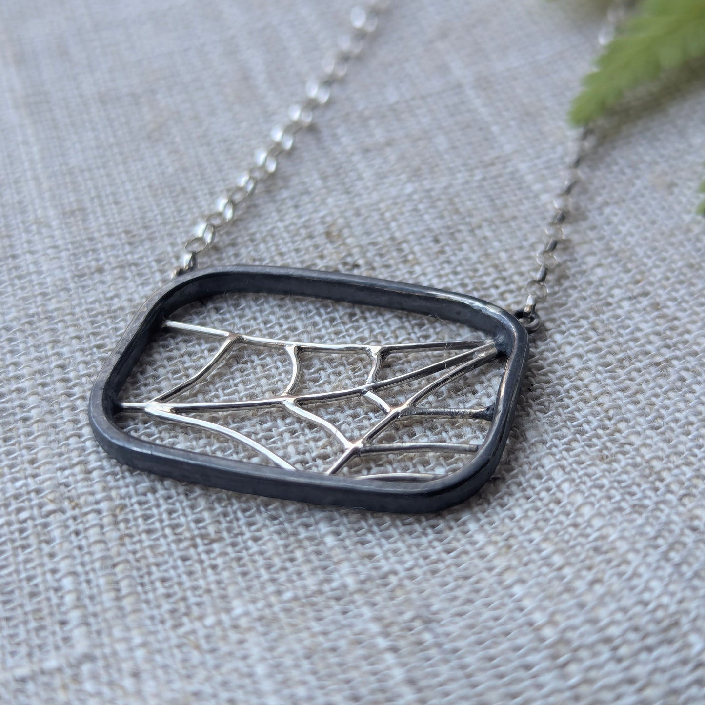 Cobweb Necklace