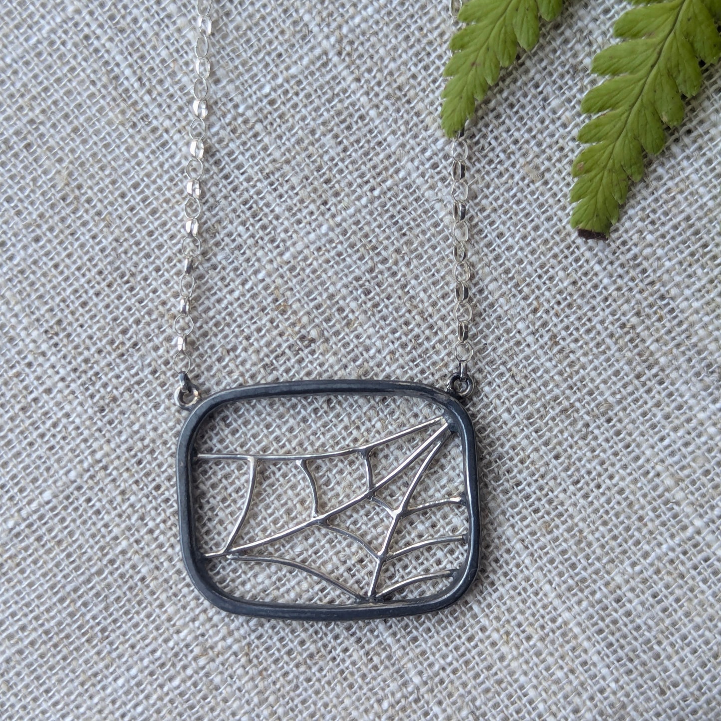 Cobweb Necklace