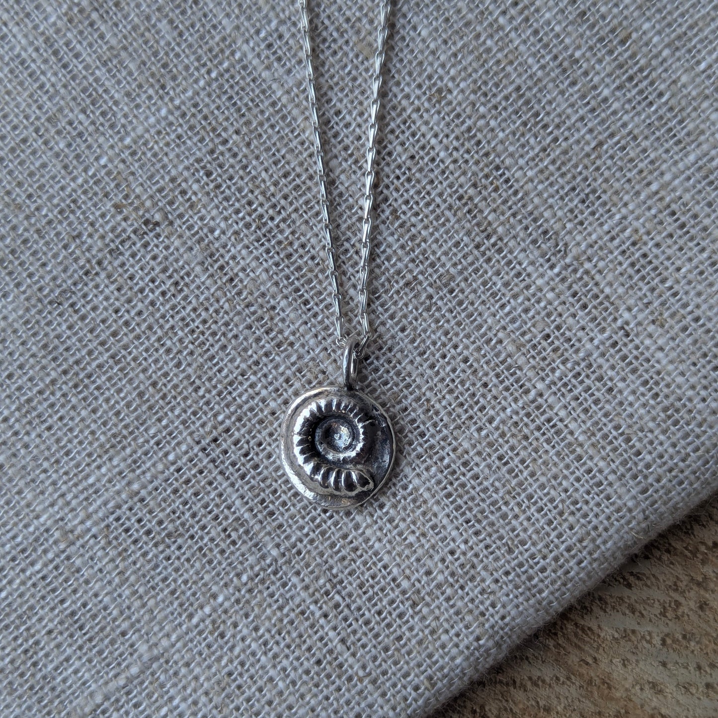 Ammonite pendant