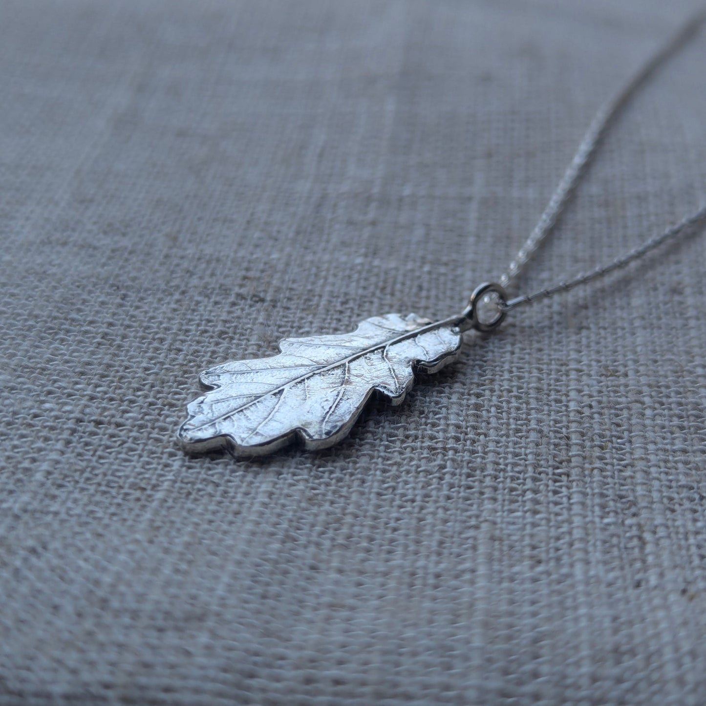 Oak leaf pendant