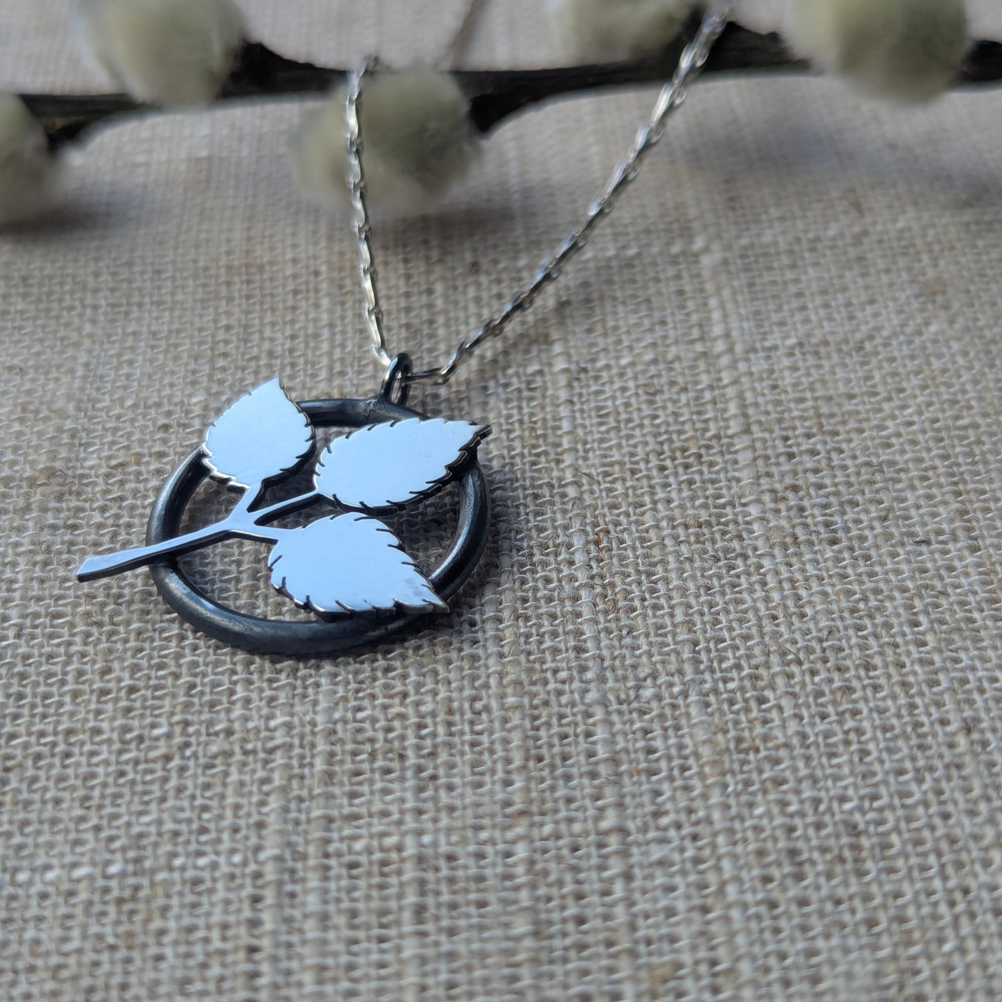 Rose Leaf Pendant