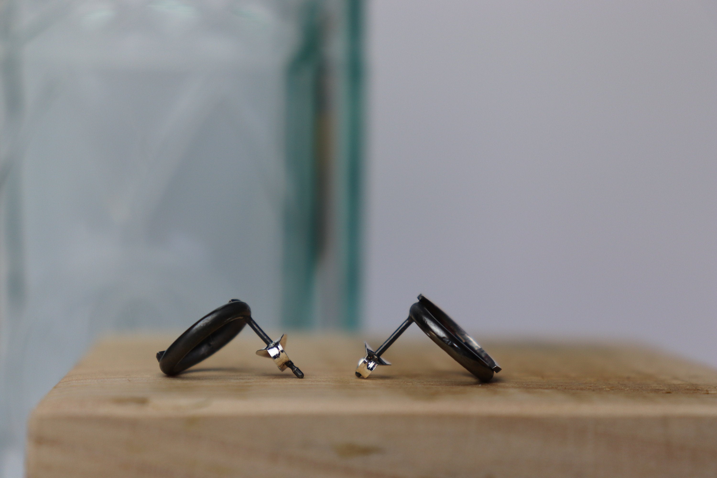 Silver Moon Earrings