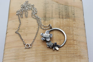 Silver Blossom Pendant